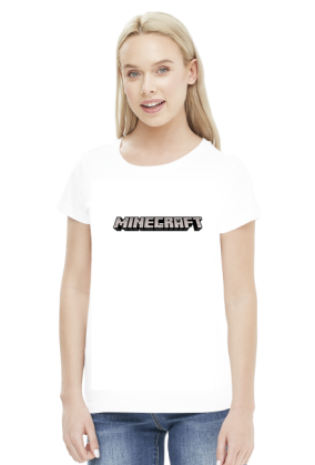 Minecraft koszulka damska