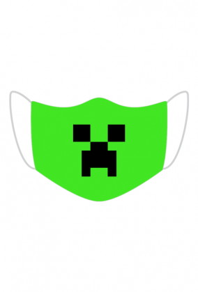 Minecraft creeper maska antywirusowa