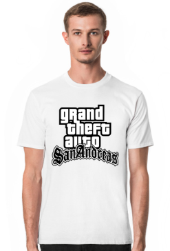 GTA San Andreas koszulka męska