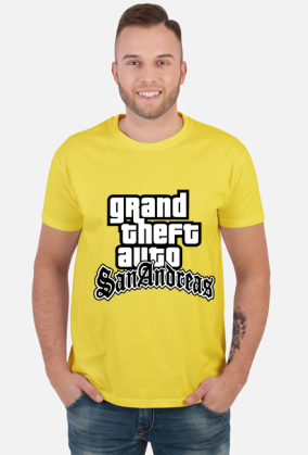 GTA San Andreas koszulka męska