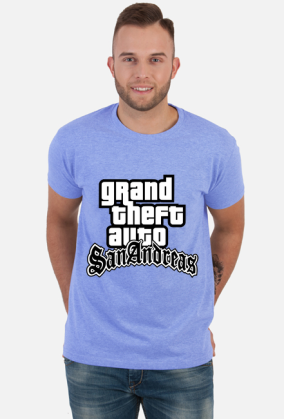 GTA San Andreas koszulka męska