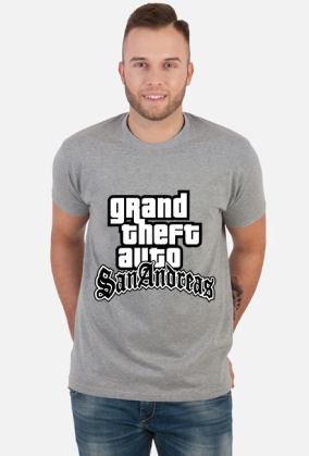 GTA San Andreas koszulka męska