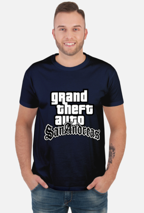 GTA San Andreas koszulka męska