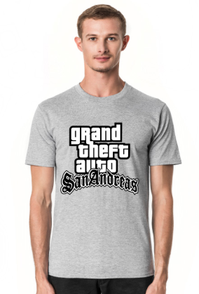 GTA San Andreas koszulka męska