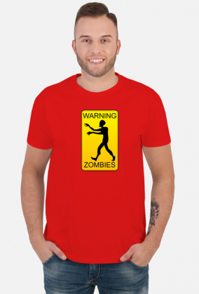 Koszulka Męska Zombie