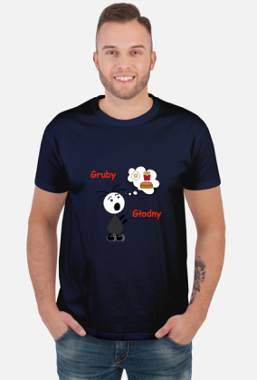 Głodny koszulka męska