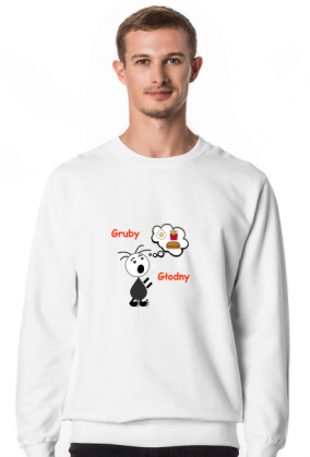 Głodny bluza męska