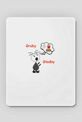 Głodny podkładka