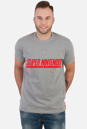 Super Nintendo koszulka męska
