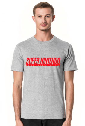 Super Nintendo koszulka męska