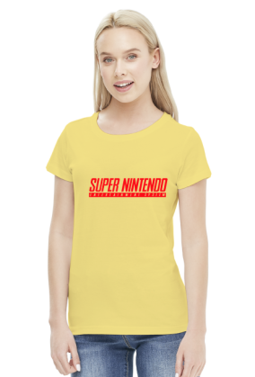 Super Nintendo koszulka damska