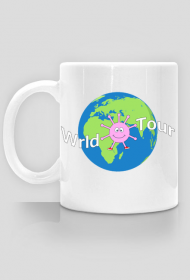 Koronawirus world tour kubek