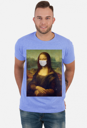 Koszulka Mona Lisa w maseczce
