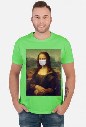 Koszulka Mona Lisa w maseczce