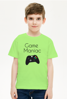 Koszulka chłopięca game maniac