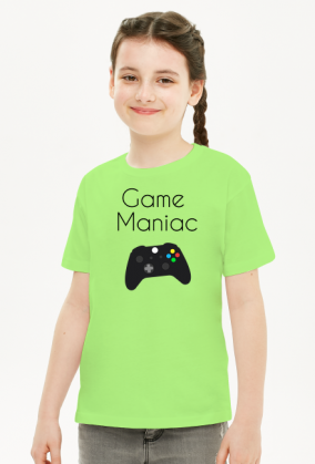 Koszulka dziewczęca game maniac