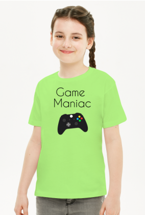 Koszulka dziewczęca game maniac