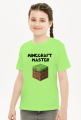 Koszulka dziewczęca minecraft master