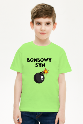 Koszulka chłopięca bombowy syn