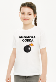 Koszulka dziewczęca bomowa córka