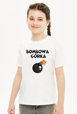 Koszulka dziewczęca bomowa córka