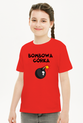 Koszulka dziewczęca bomowa córka