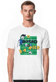 B3 koszulka męska biała