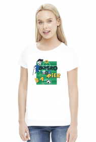 B3 koszulka damska biała