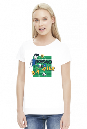 B3 koszulka damska biała