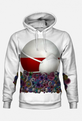 BLUZA Z KAPTUREM VIRUS FULL