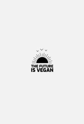 koszulka the future is vegan