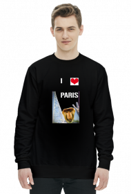 zabawna bluza I love paris