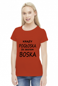 KOSZULKA JESTEM BOSKA