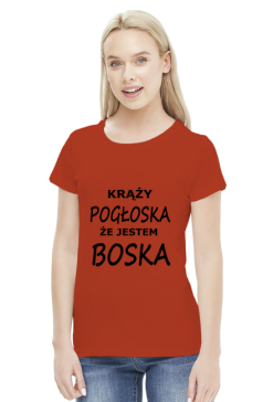KOSZULKA JESTEM BOSKA