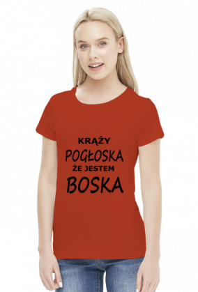 KOSZULKA JESTEM BOSKA