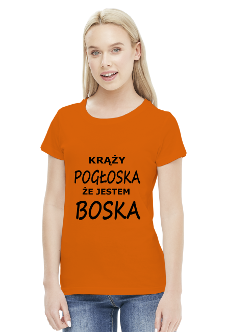 KOSZULKA JESTEM BOSKA