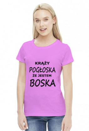 KOSZULKA JESTEM BOSKA
