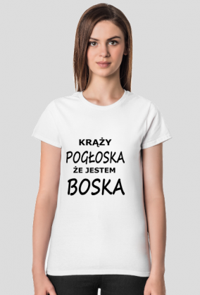 KOSZULKA JESTEM BOSKA