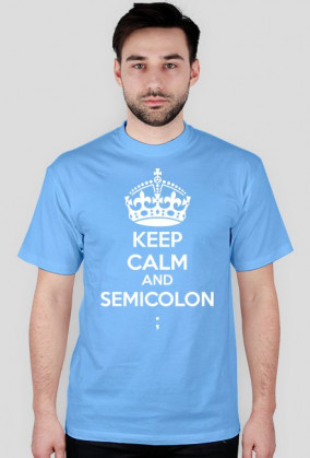 Semicolon White