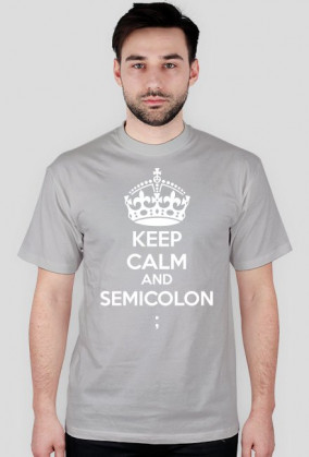 Semicolon White