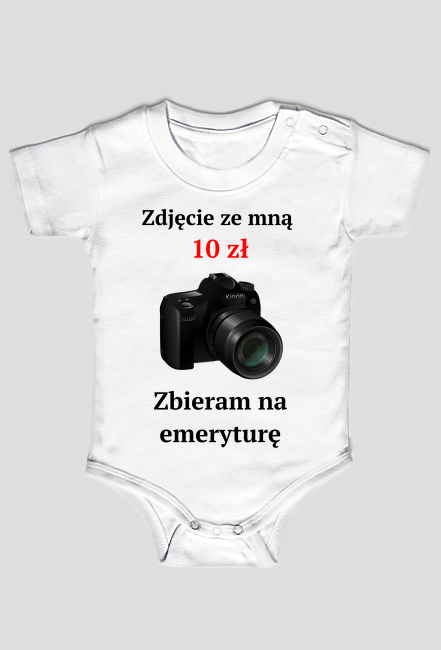 Zdjęcie ze mną 10 zł Zbieram na emeryturę