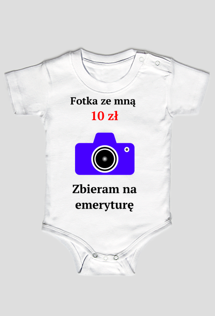 Zdjęcie ze mną 10 zł Zbieram na emeryturę