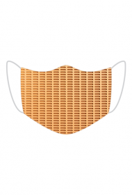 Maseczka kolorowa fullprint - tekstura