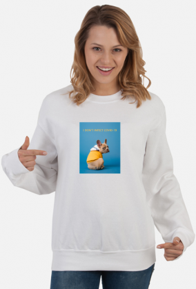 BLUZA BEZ KAPTURA BULDOG
