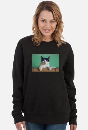 BLUZA BEZ KAPTURA KOT