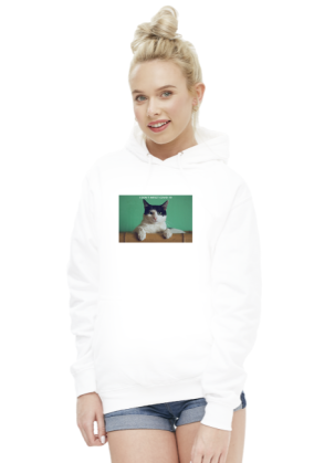 BLUZA Z KAPTUREM KOT