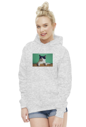 BLUZA Z KAPTUREM KOT