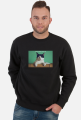 BLUZA BEZ KAPTURA KOT