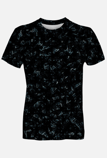 Koszulka męska Black Abstract