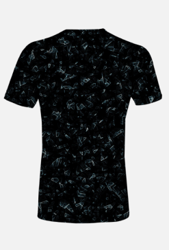 Koszulka męska Black Abstract